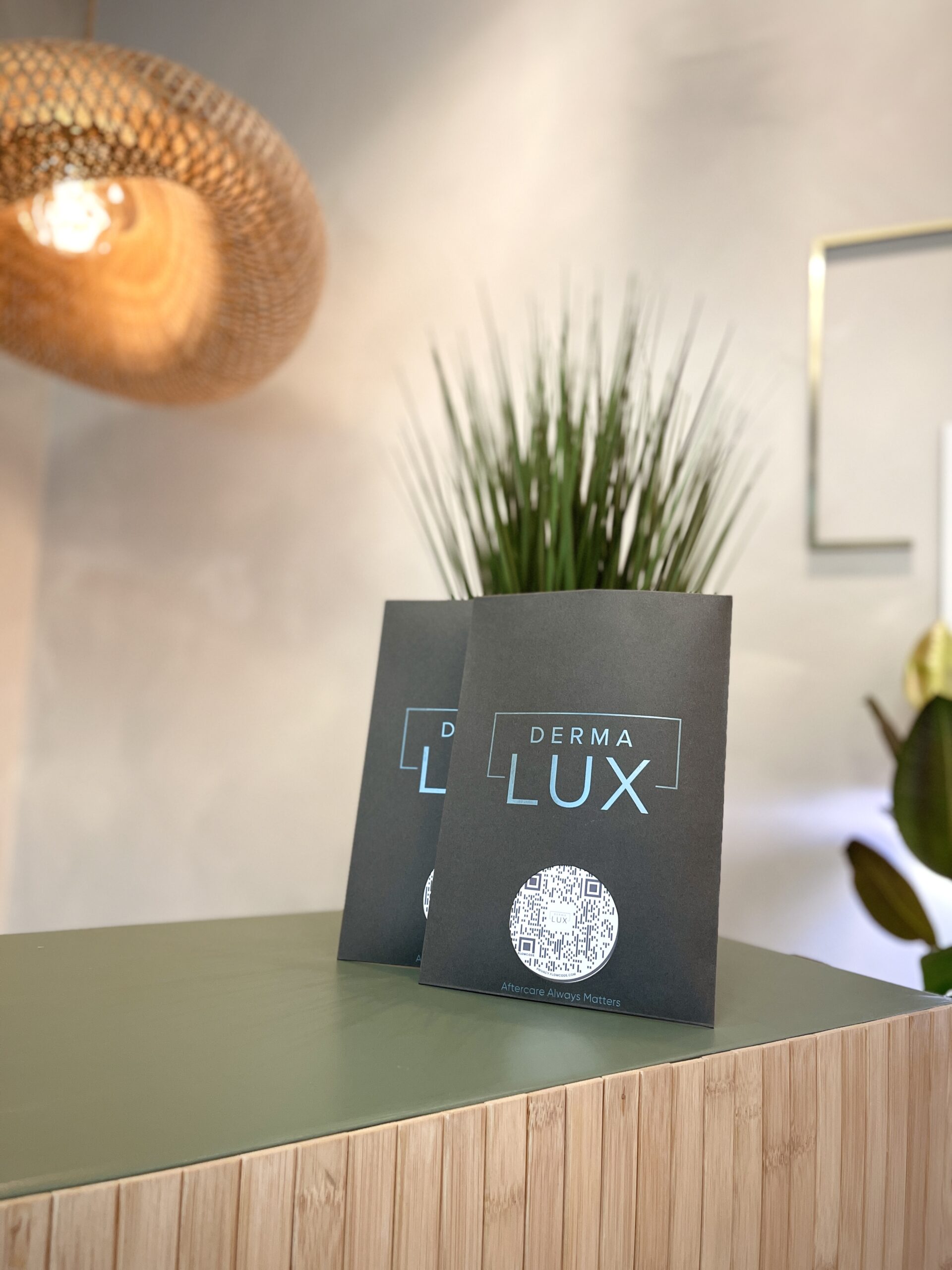 DermaLUX branded aftercare