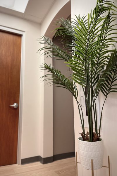 DermaLUX office hallway